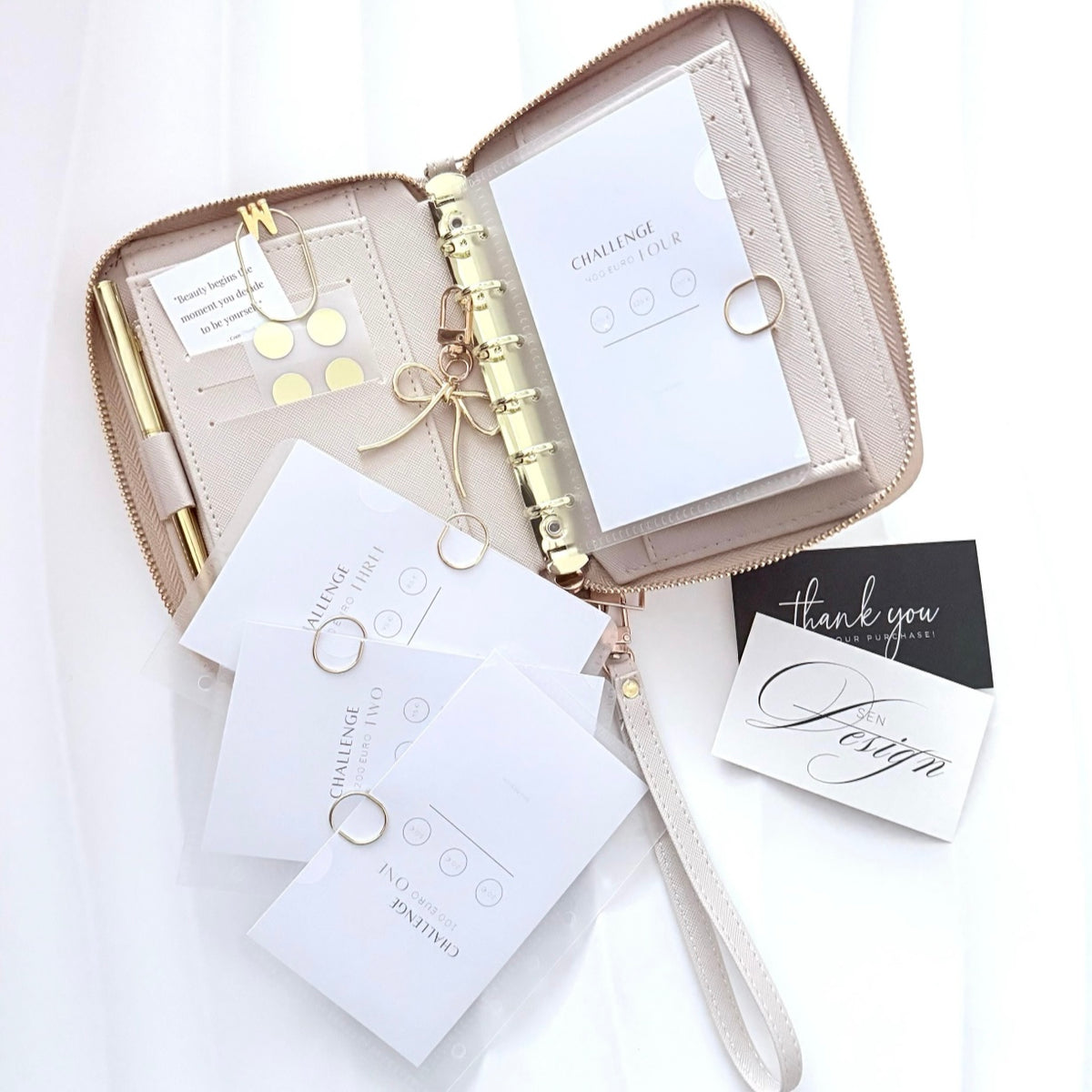 SET | A7 Zip | 1000 Euro Sparchallenge | Saffiano Leder