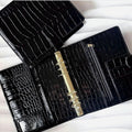 A5 Croco | schwarz gold