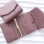 A6 Pocket | Litchi | goldene Ringe