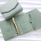 A6 Pocket | Litchi | goldene Ringe