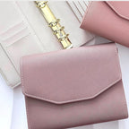 A6 Pocket | goldene Ringe | Saffiano Leder