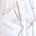 Set | A5 Transparent rosegold | 2500 Euro Spar Challenge