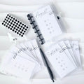 Set | A7 Transparent schwarz | mit 500 Euro Spar Challenge