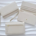 Wallet Portemonnaie Brieftasche | viele Farben | Saffiano Leder