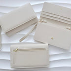 Wallet Portemonnaie Brieftasche | viele Farben | Saffiano Leder