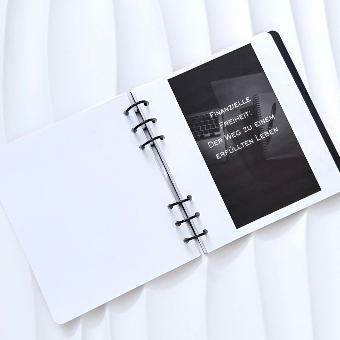 Spar Challenge Buch | Savings Challenge Book | mit Ringen