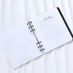 Spar Challenge Buch | Savings Challenge Book | mit Ringen
