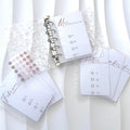 SET | A7 Acryl Ringbuch mit 500 Euro Spar Challenges