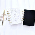 SET | A7 Acryl Ringbuch mit 500 Euro Spar Challenges